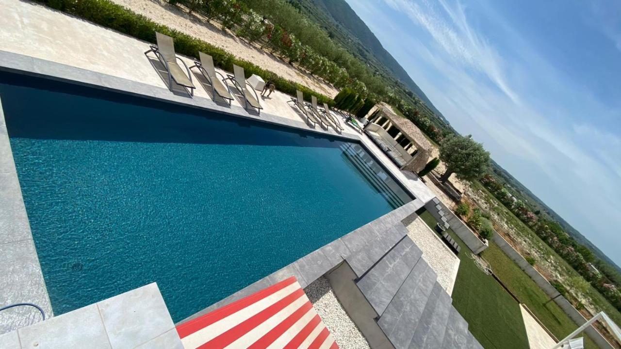 White House En Enguera - Fantastica Casa Con Jacuzzi Piscina Y Barbacoa Apartment ภายนอก รูปภาพ